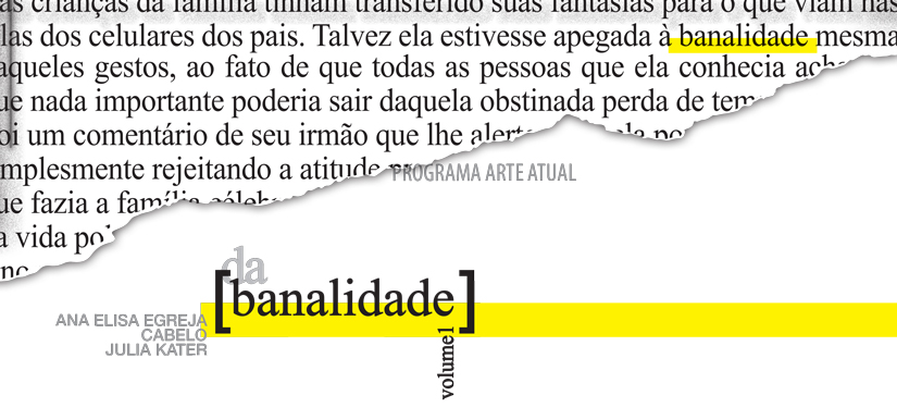 da banalidade - volume 1
